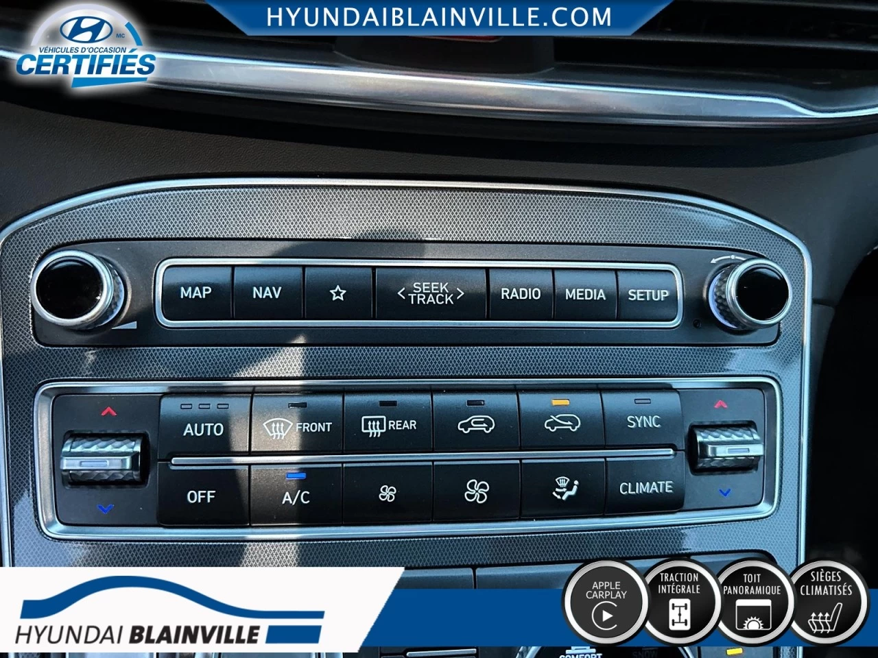 2021 Hyundai Santa Fe ULTIMATE CALLIGRAPHY, AWD, 2.5T, CUIR, TOIT PANO+ Image principale