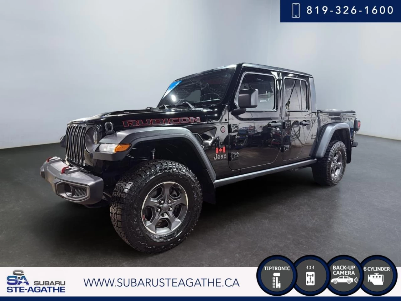 2020 Jeep Gladiator Rubicon 4x4 (TOITDUR+CAMRECUL) Image principale