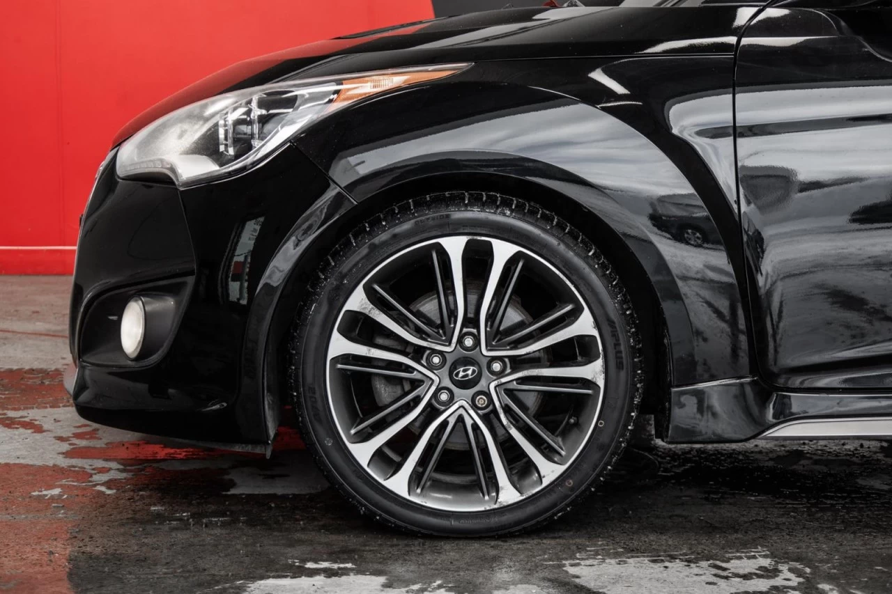 2016 Hyundai Veloster Turbo TOIT.OUVRANT+CUIR+CAM.RECUL+SIEGES.CHAUFF Main Image