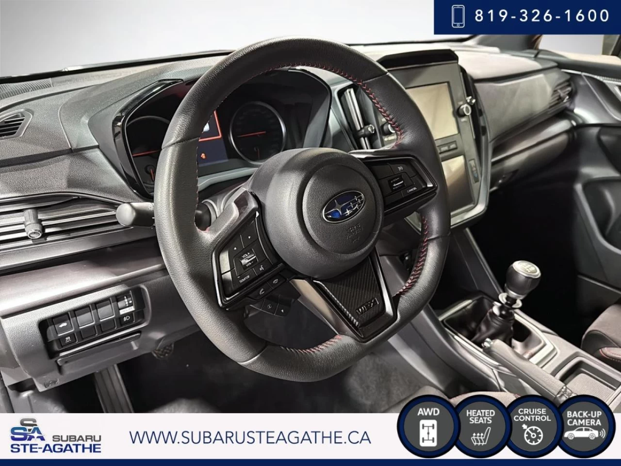 2022 Subaru WRX Manual (CAMRECUL+MAGS+CARPLAY) Image principale