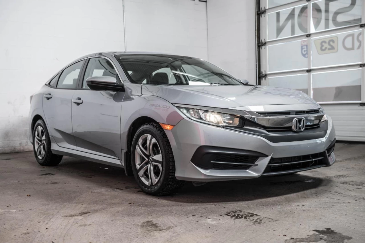 2016 Honda Civic Sedan LX SIEGES.CHAUFF+BLUETOOTH+CAM.RECUL+REG.VITESSE Main Image