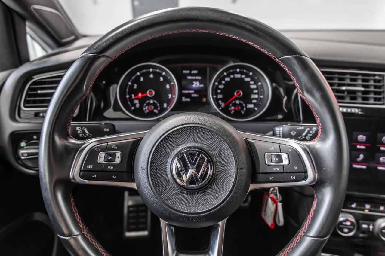 2019 Volkswagen Golf GTI SIEGES.CHAUFF+CAM.RECUL+BLUETOOTH+REG.VITESSE Main Image