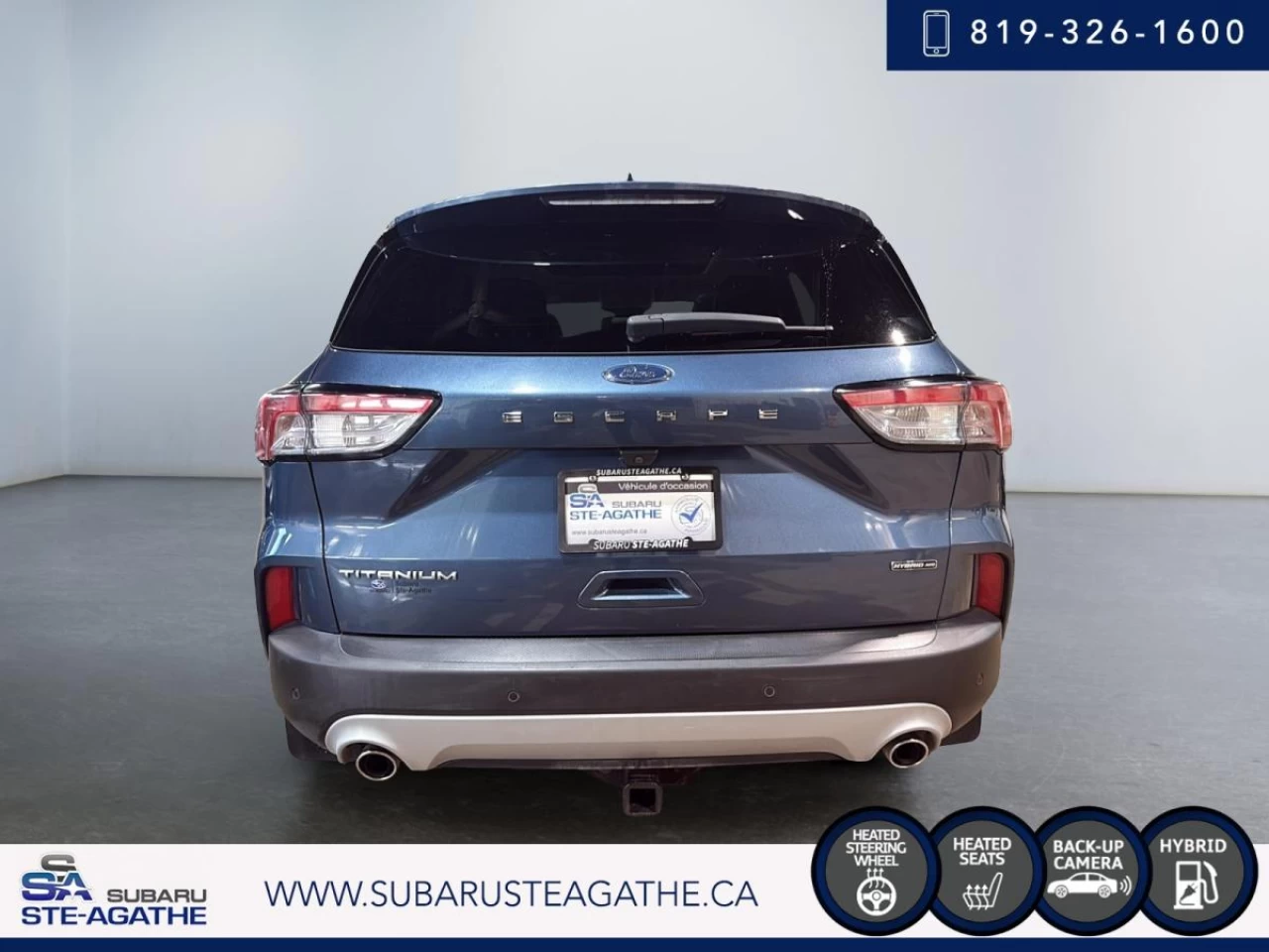 2020 Ford Escape Titanium Hybrid AWD Main Image