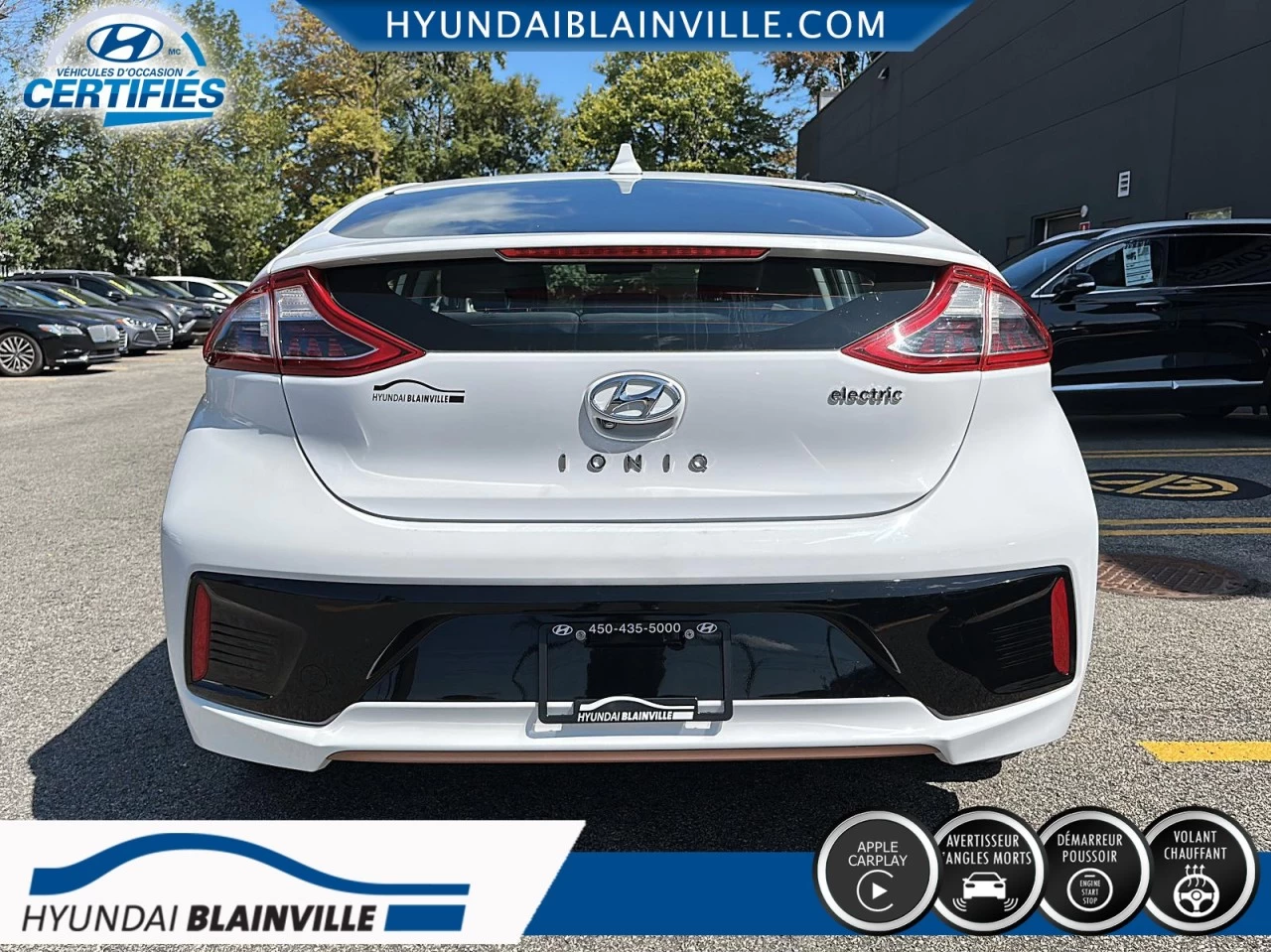 2018 Hyundai IONIQ electric SE, EV, BANCS ET VOLANT CHAUFFANTS+ Image principale