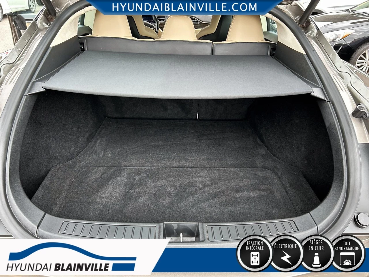 2016 Tesla Model S 90D, AWD, CUIR, TOIT PANO, NAVIGATION+ Image principale