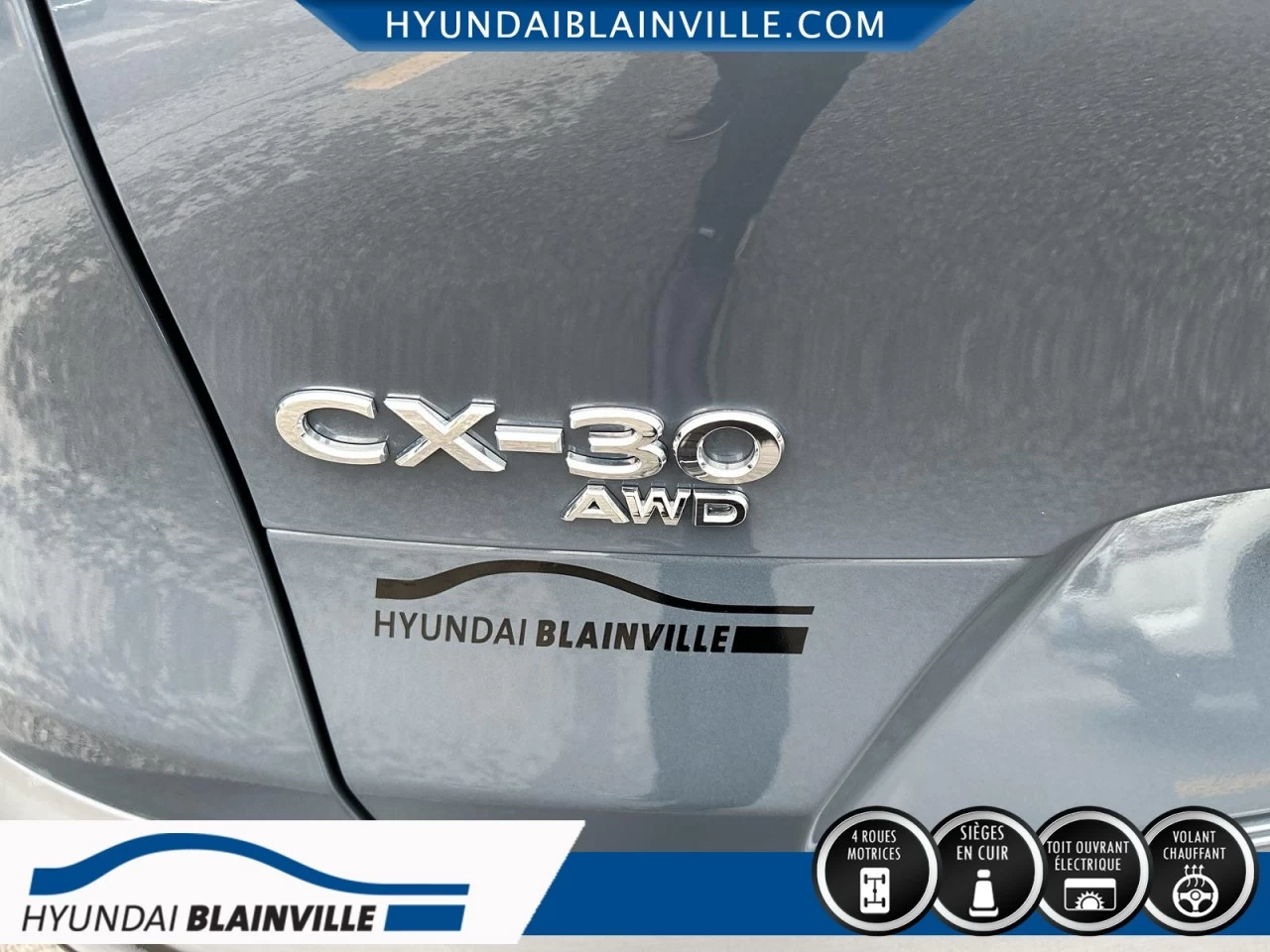 2020 Mazda CX-30 GS, AWD, CUIR, TOIT OUVRANT, MAGS+ Image principale
