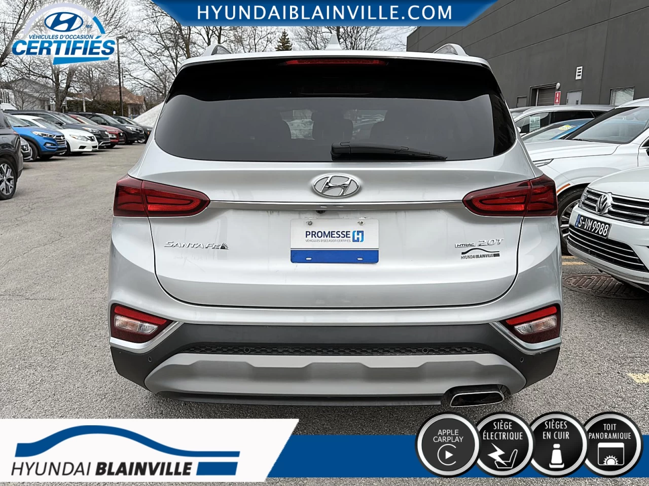 2019 Hyundai Santa Fe
                                                  LUXURY. AWD, TOIT PANO, CUIR, BANCS CHAUFFS, MAGS+ Image principale