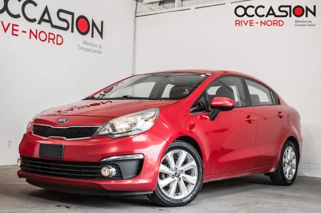 Kia Rio EX SIEGES.CHAUFF+BLUETOOTH+CAM.RECUL+REG.VITESSE 2017