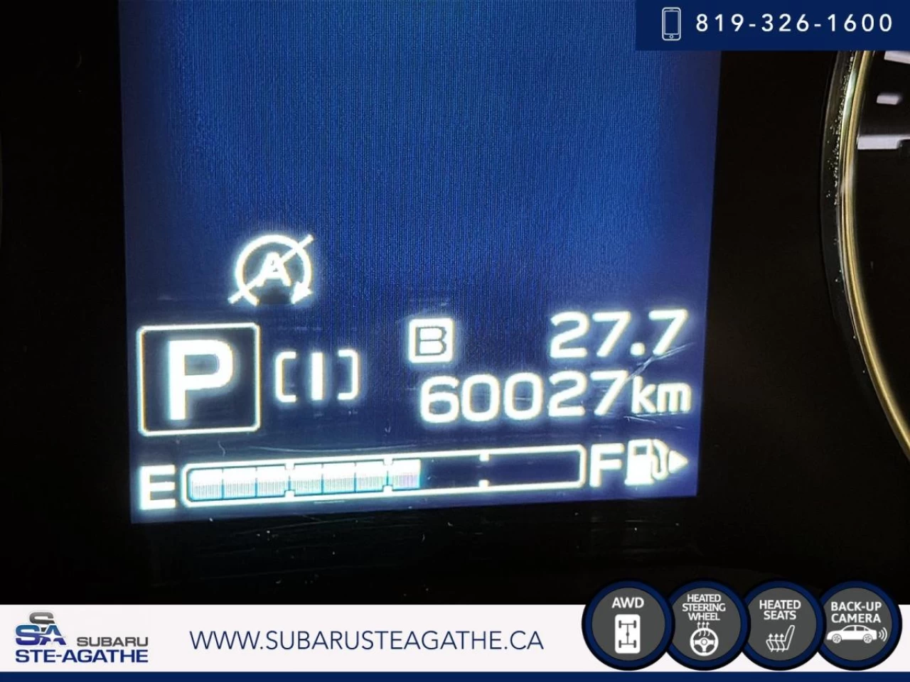 2023 Subaru Crosstrek Outdoor CVT (2.5+CAMRECUL+CARPLAY) Image principale