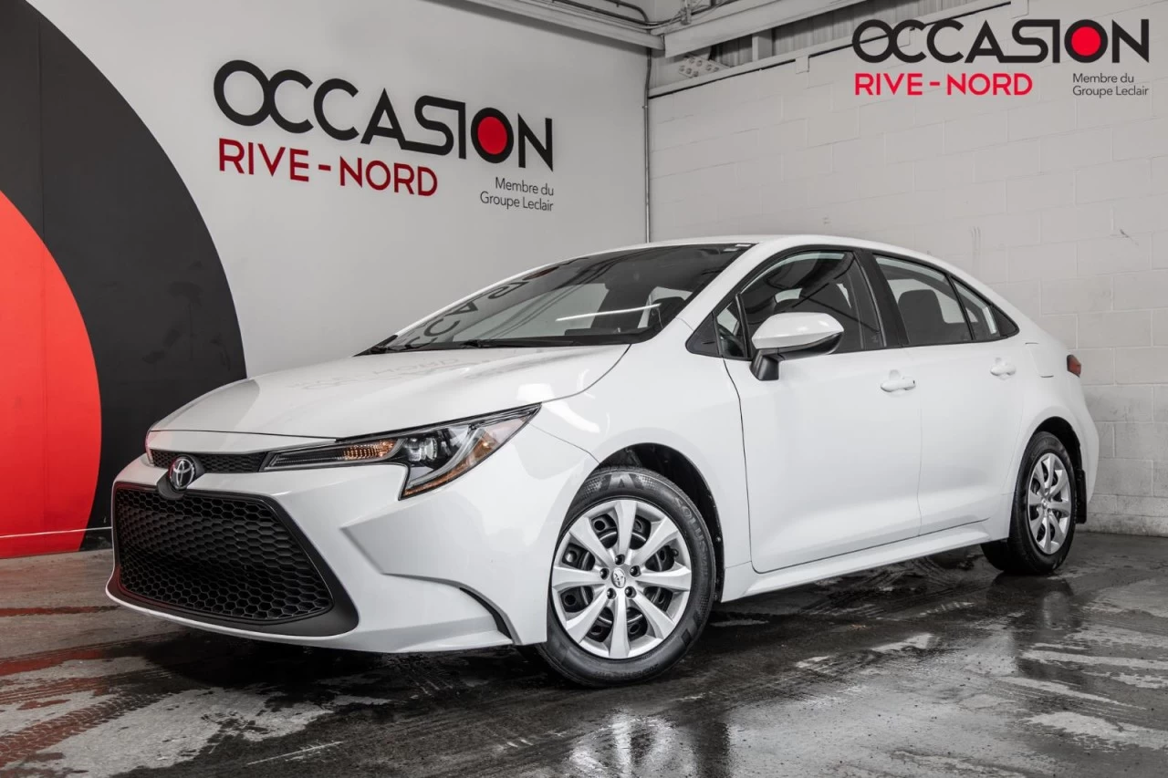 2021 Toyota Corolla LE SIEGES.CHAUFF+BLUETOOTH+CAM.RECUL Main Image