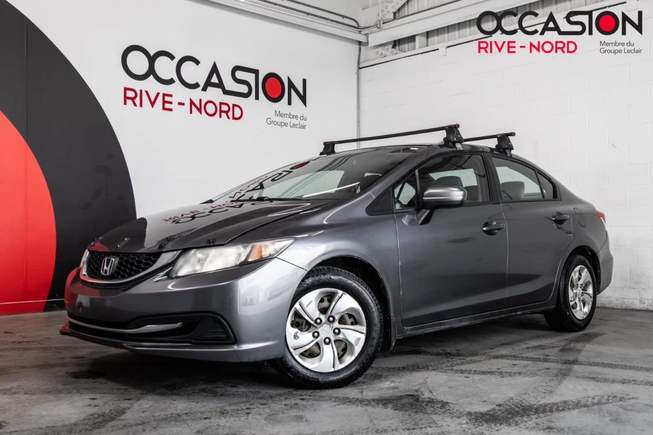2014 Honda Civic Sedan Manuelle LX AUBAINE Image principale