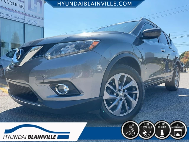 Nissan Rogue SL, AWD, TOIT OUVRANT, CUIR, 2016