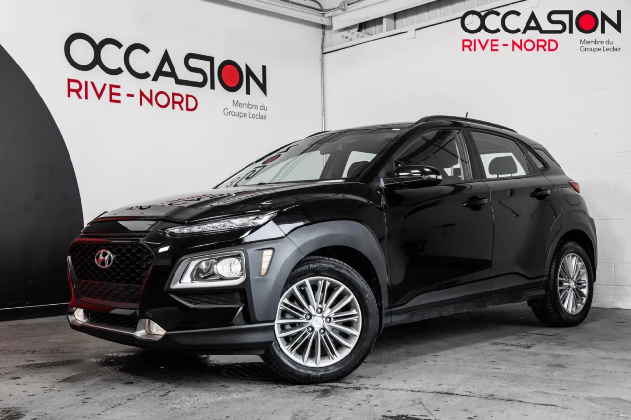 2019 Hyundai Kona Preferred AWD+VOLANT/SIEGES.CHAUFF+CARPLAY Main Image