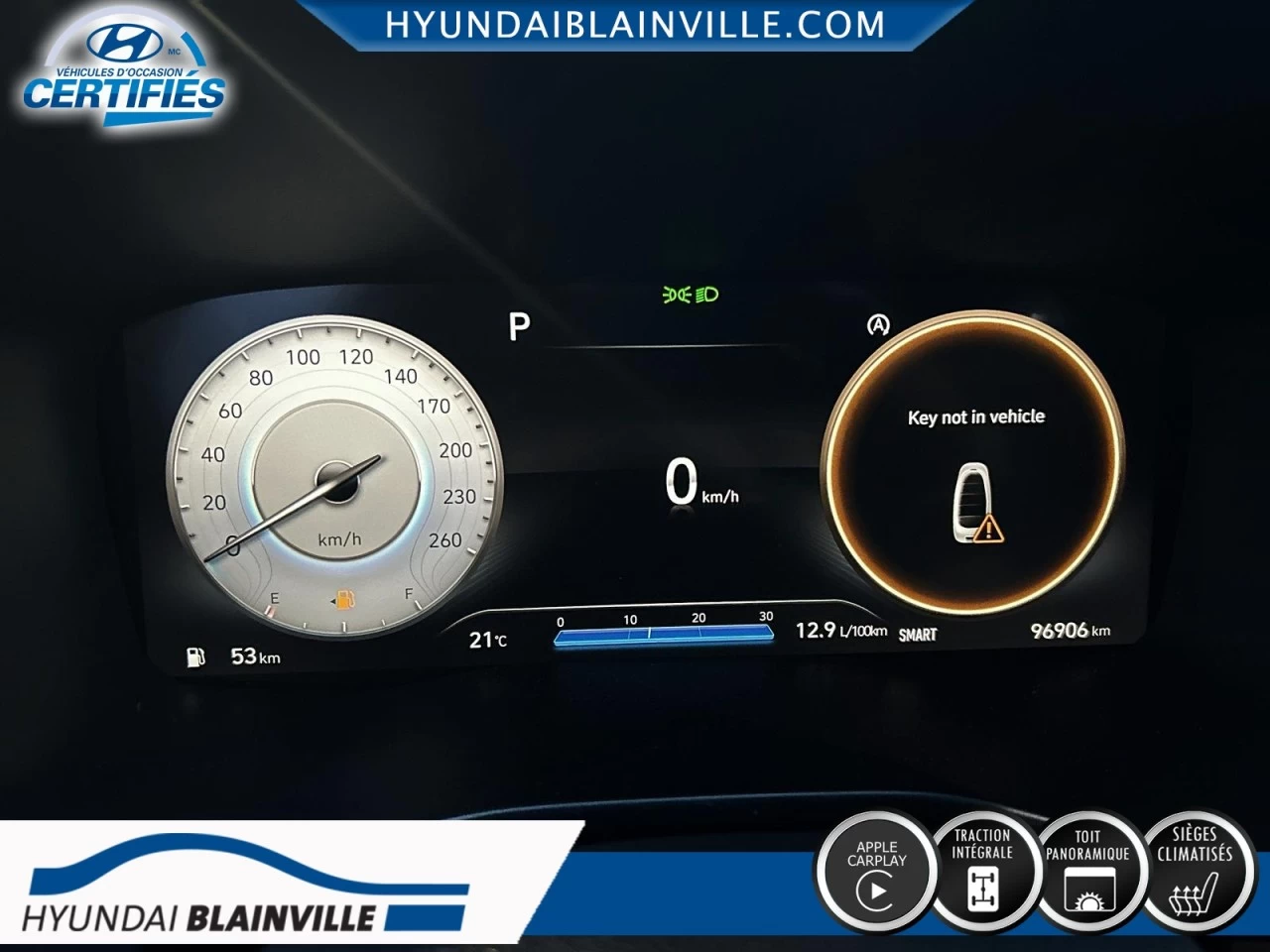 2021 Hyundai Santa Fe ULTIMATE CALLIGRAPHY, AWD, 2.5T, CUIR, TOIT PANO+ Image principale