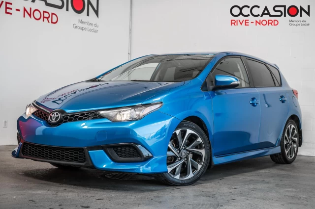 Toyota Corolla iM SIEGES.CHAUFF+CAM.RECUL+BLUETOOTH+REG.VITESSE 2018
