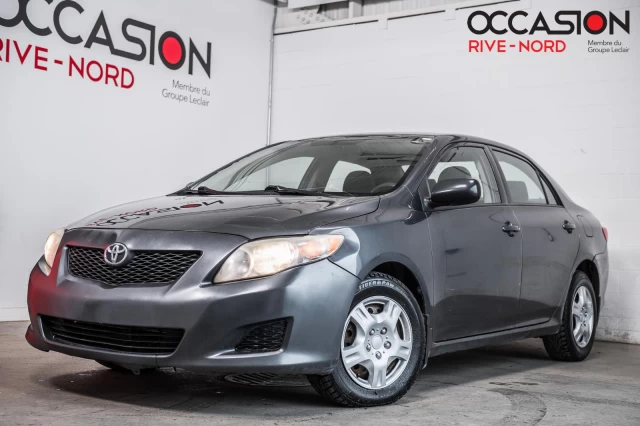 Toyota Corolla Manuelle AUBAINE!!! 2010
