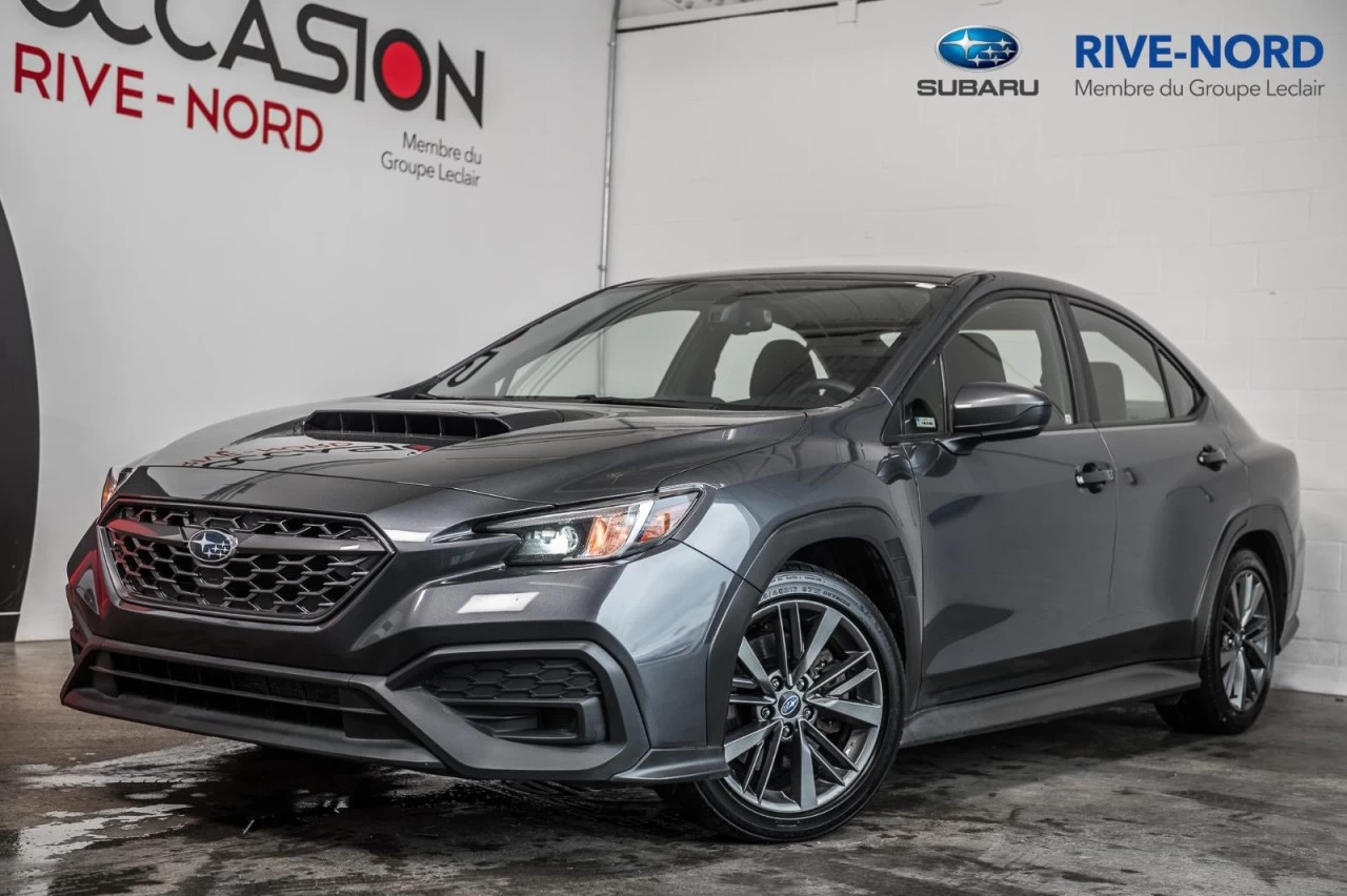 2023 Subaru WRX MAGS+SIEGES.CHAUFF+CARPLAY+CAM.RECUL+BLUETOOTH Main Image