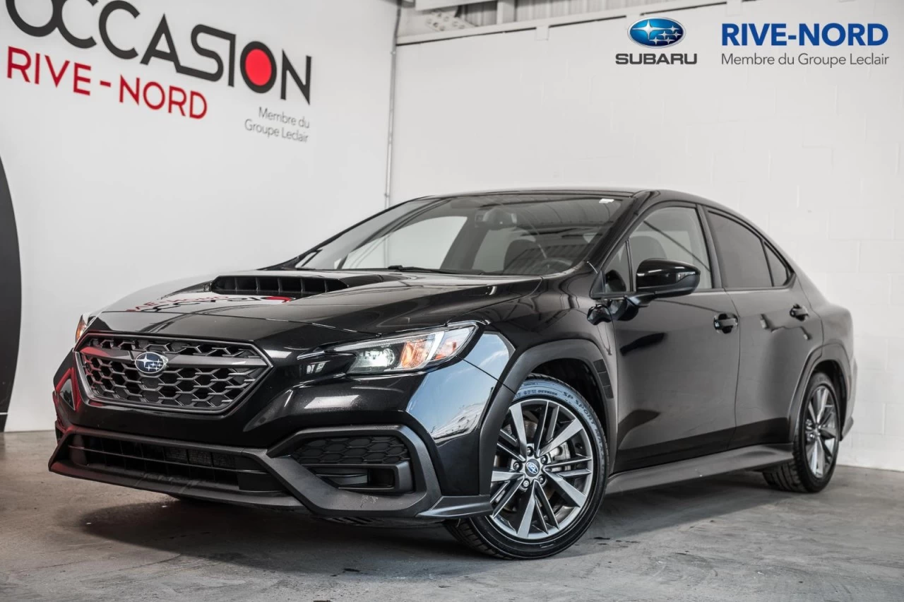 2023 Subaru WRX MAGS+SIEGES.CHAUFF+CARPLAY+CAM.RECUL+BLUETOOTH Main Image