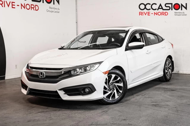 Honda Civic Sedan EX MAGS+TOIT.OUVRANT+SIEGES.CHAUFF+CAM.RECUL 2018