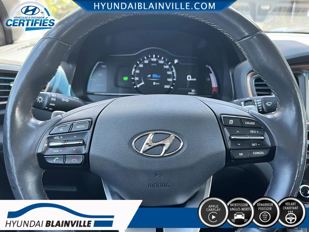 2018 Hyundai IONIQ electric SE, EV, BANCS ET VOLANT CHAUFFANTS+ Image principale