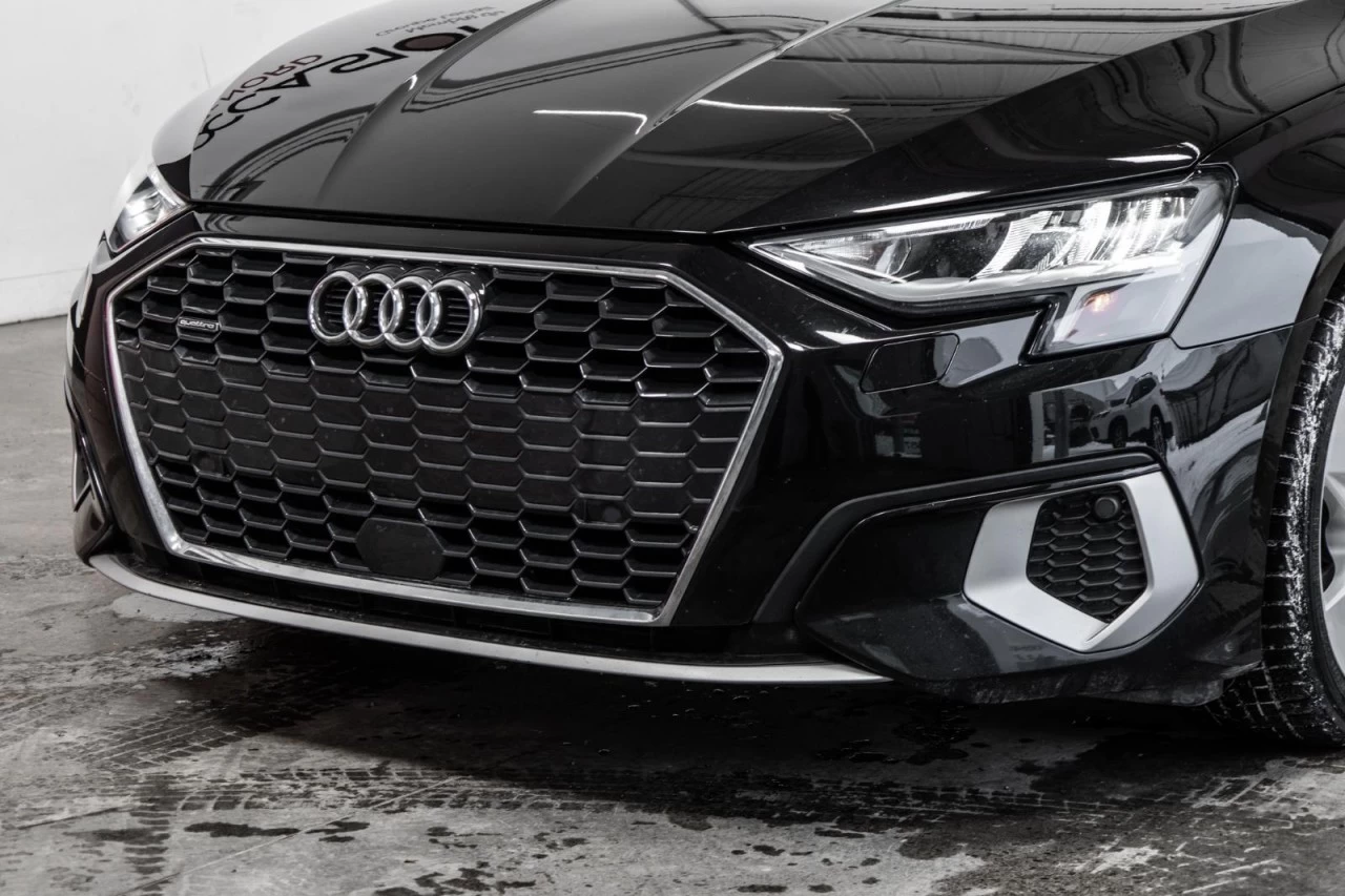 2022 Audi A3 Komfort QUATRO+TOIT.OUVRANT+CUIR+SIEGES.CHAUFFANTS Main Image