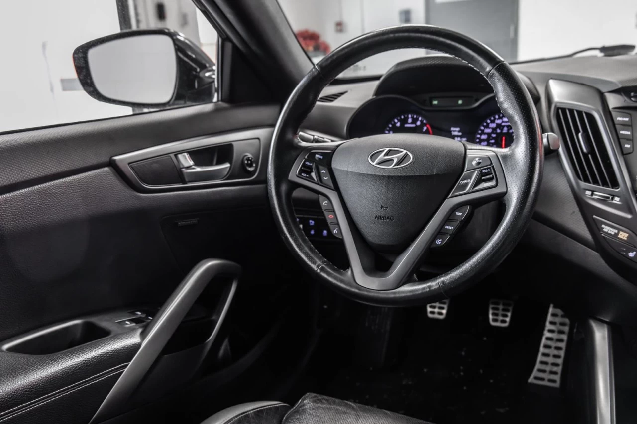 2016 Hyundai Veloster Turbo TOIT.OUVRANT+CUIR+CAM.RECUL+SIEGES.CHAUFF Main Image