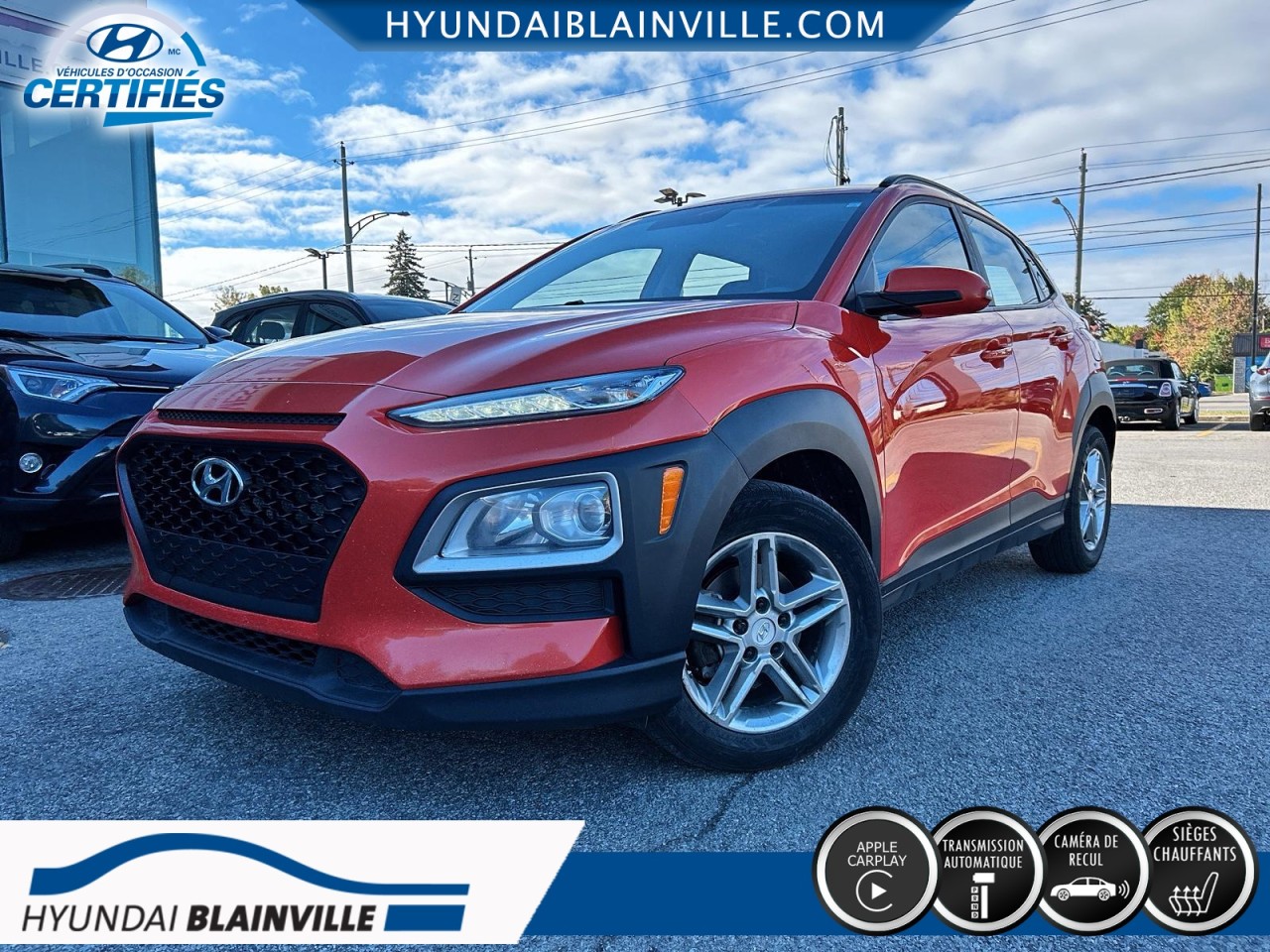 Hyundai 2019 Kona ESSENTIAL, 2.0L, 2WD, BANCS CHAUFFANTS