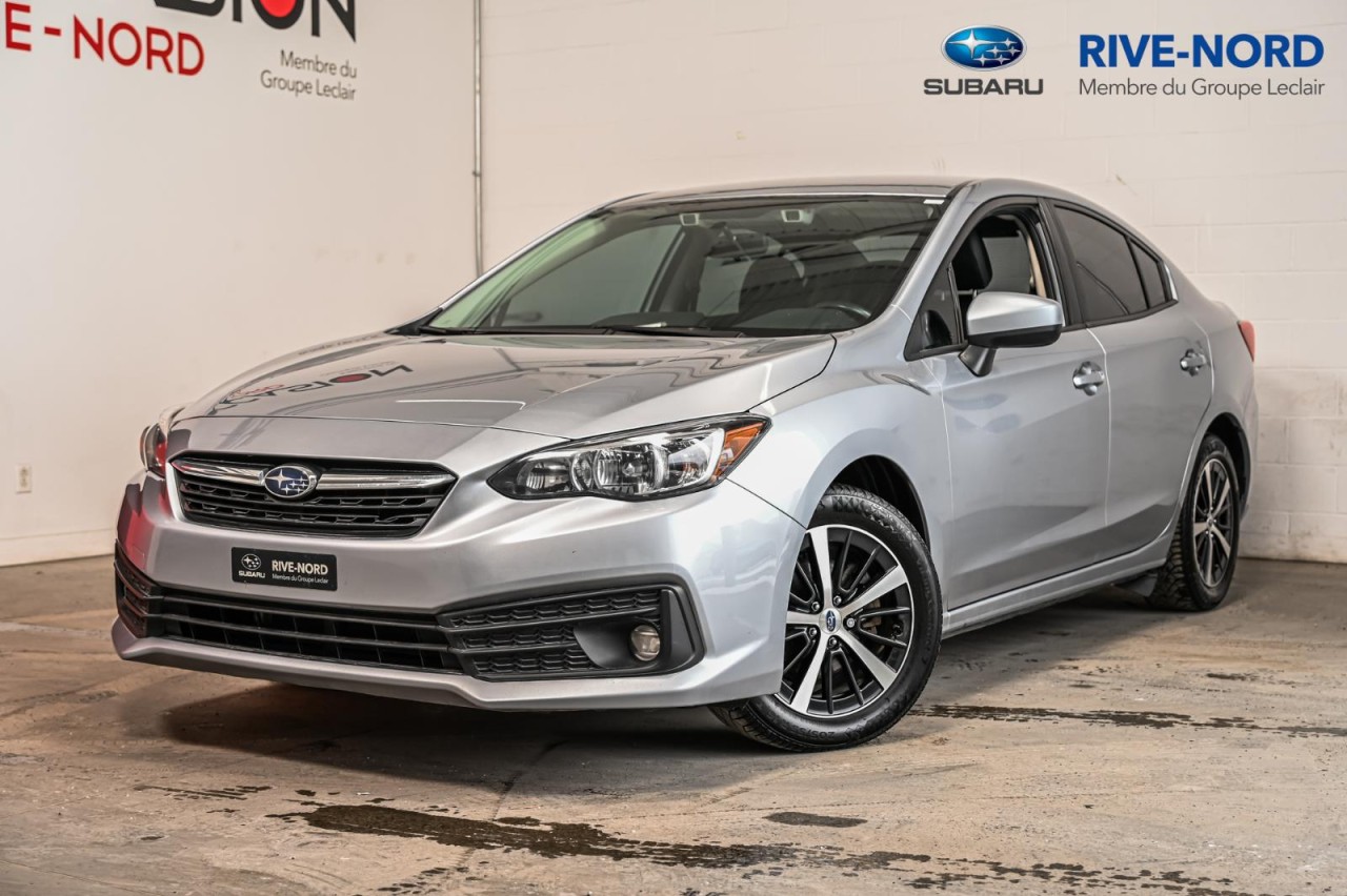 Subaru 2022 Impreza Touring SIEGES.CHAUFF+CARPLAY+BLUETOOTH+CAM.RECUL