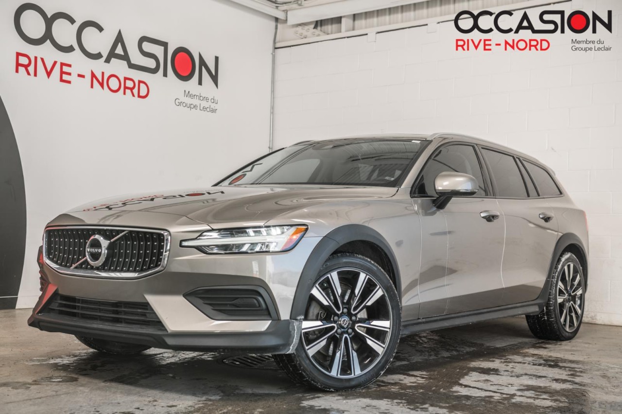 Volvo 2020 V60 T5 AWD+TOIT.PANO+CUIR+CARPLAY+SIEGES.CHAUFFANTS