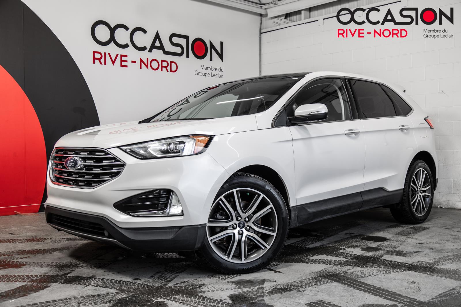 Ford 2019 Edge Titanium AWD+NAVI+TOIT.PANO+CUIR+SIEGES.CHAUFF