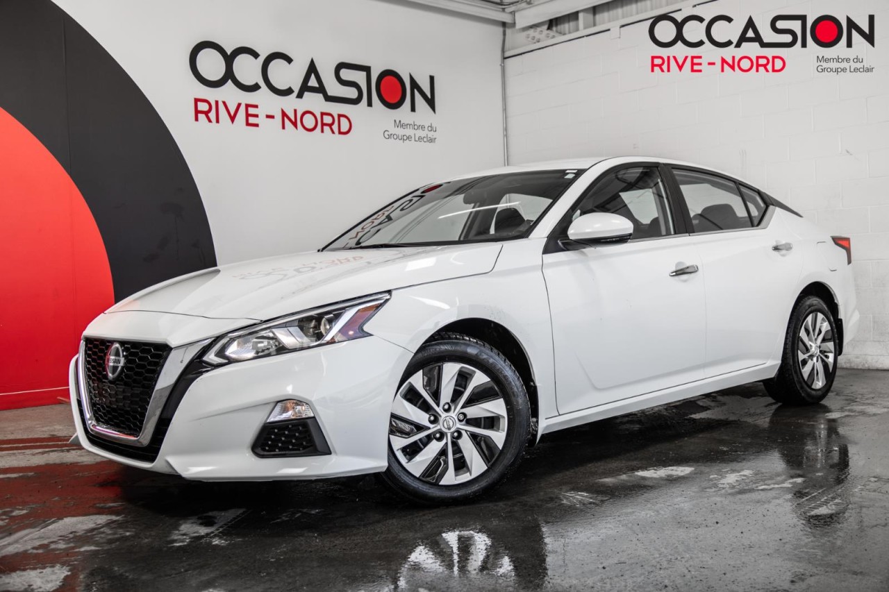 Nissan 2019 Altima 2.5 S AWD+SIEGES.CHAUFF+CARPLAY+CAM.RECUL