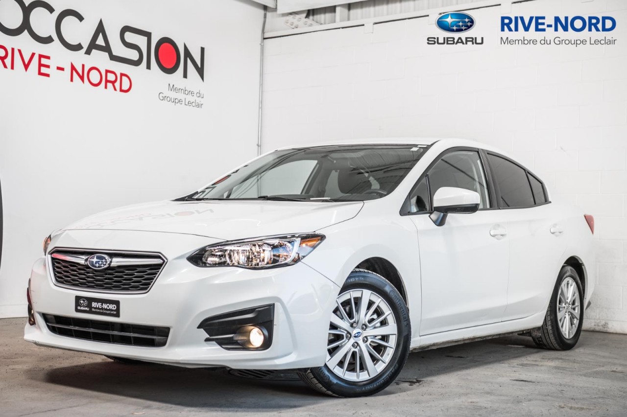 Subaru 2017 Impreza Touring SIEGES.CHAUFF+CARPLAY+BLUETOOTH+CAM.RECUL