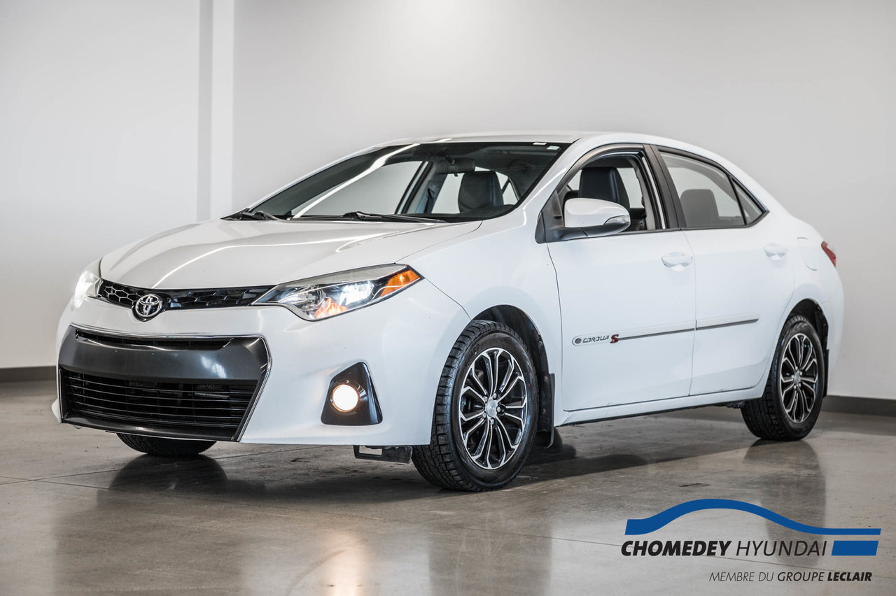 Toyota 2014 Corolla S Sieges.chauff+blue