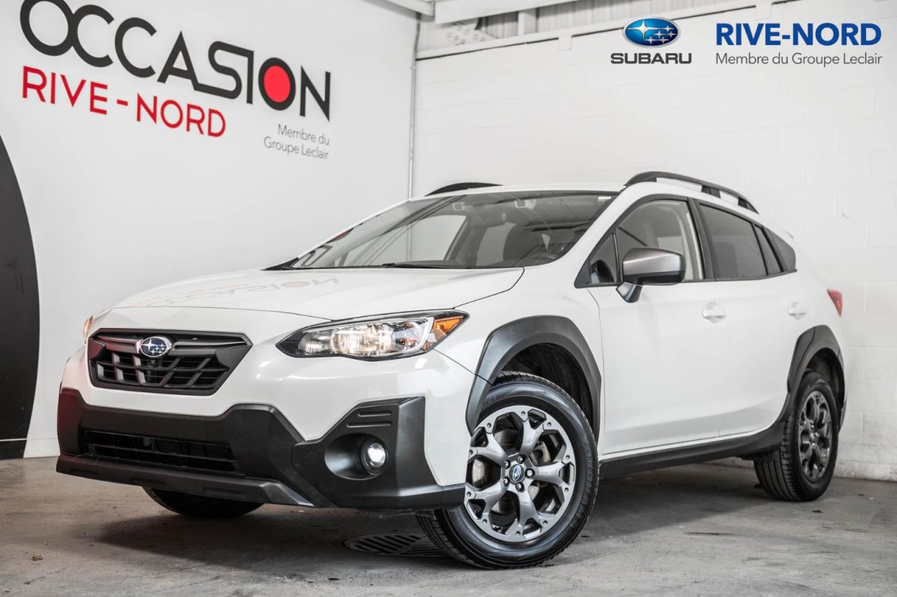 Subaru 2023 Crosstrek Outdoor EyeSight CUIR+CARPLAY+VOLANT/SIEGES.CHAUFF