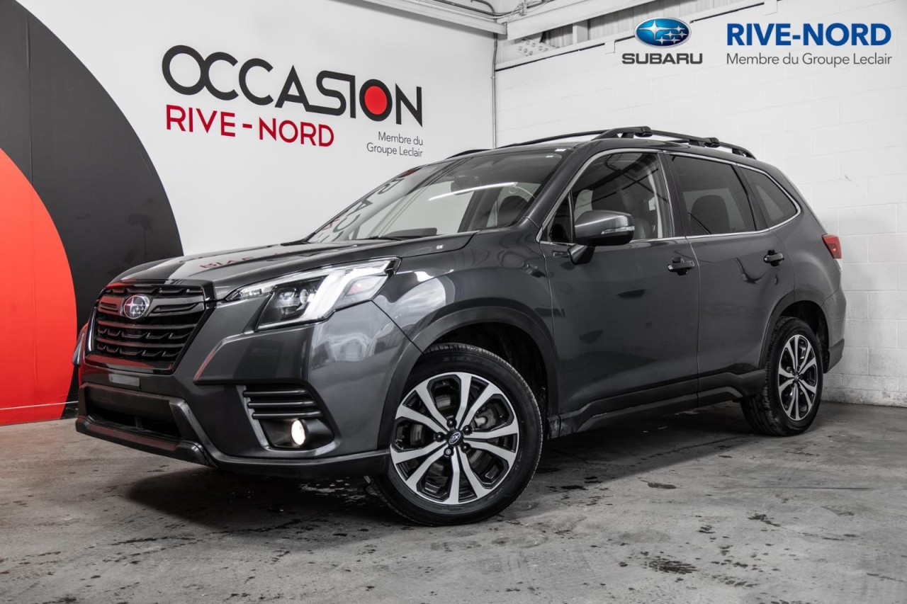 Subaru 2023 Forester Limited NAVI+TOIT.PANO+CUIR+CARPLAY