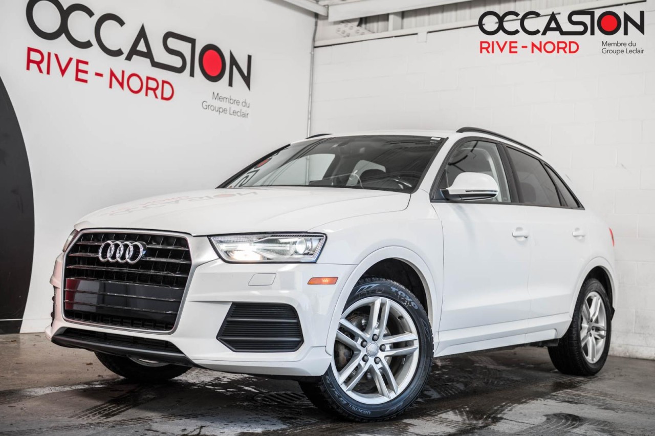 Audi 2017 Q3 Komfort TOIT.OUVRANT+SIEGES.CHAUFF+CUIR+BLUETOOTH