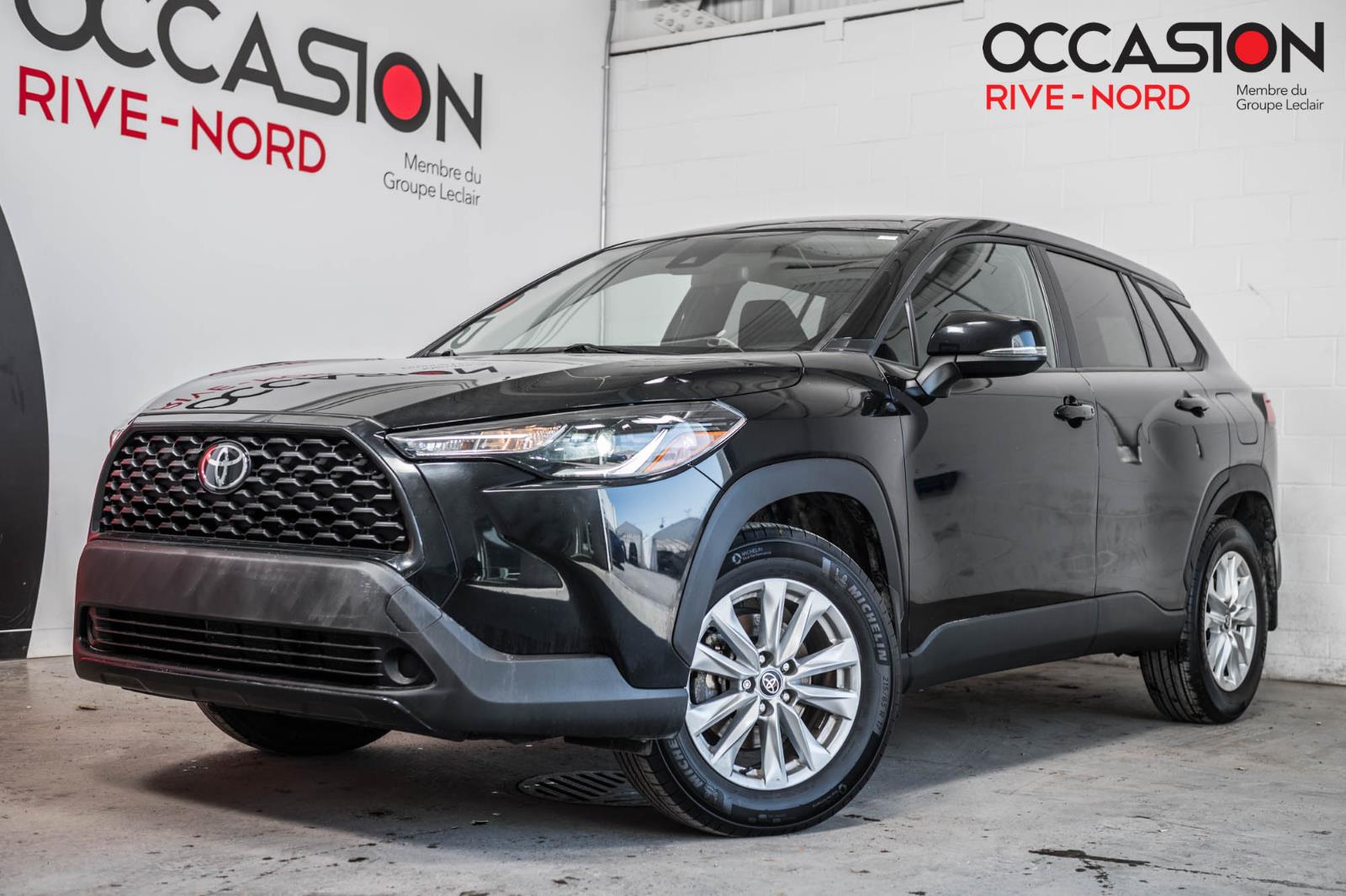 Toyota 2022 Corolla Cross LE AWD+SIEGES.CHAUFF+BLUETOOTH+CARPLAY+CAM.RECUL