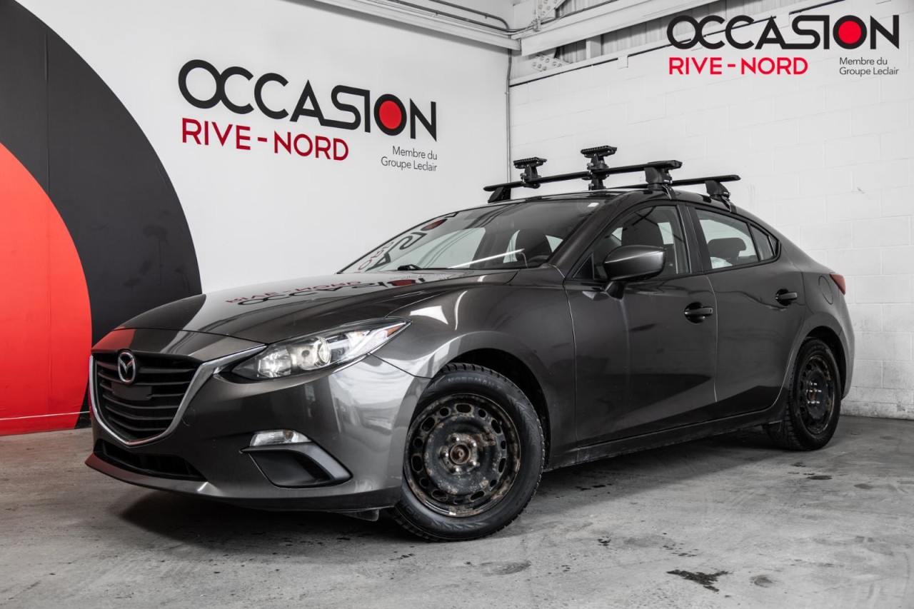 Mazda 2015 Mazda3 Manuelle AUBAINE!!!