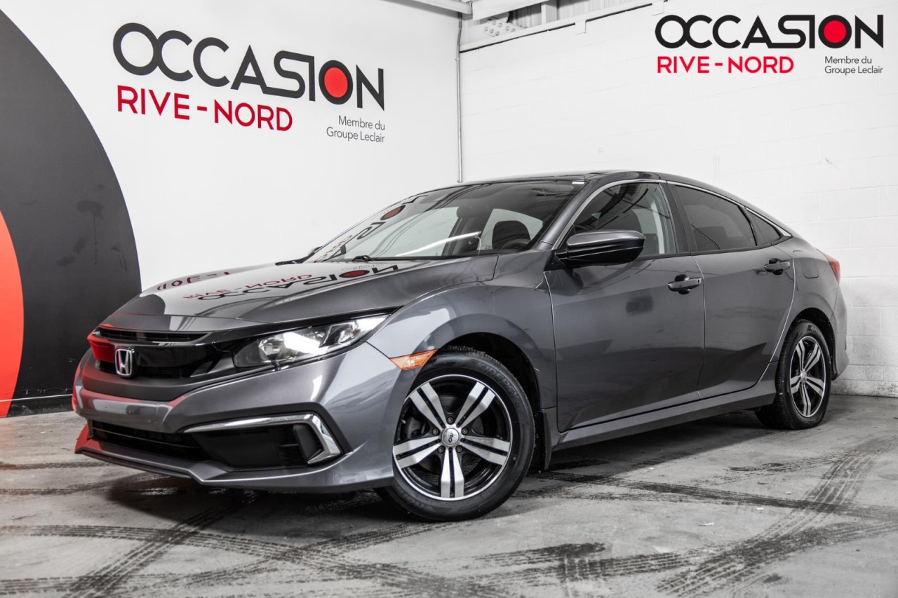 Honda 2020 Civic Sedan LX MAGS+SIEGES.CHAUFF+BLUETOOTH+CAM.RECUL
