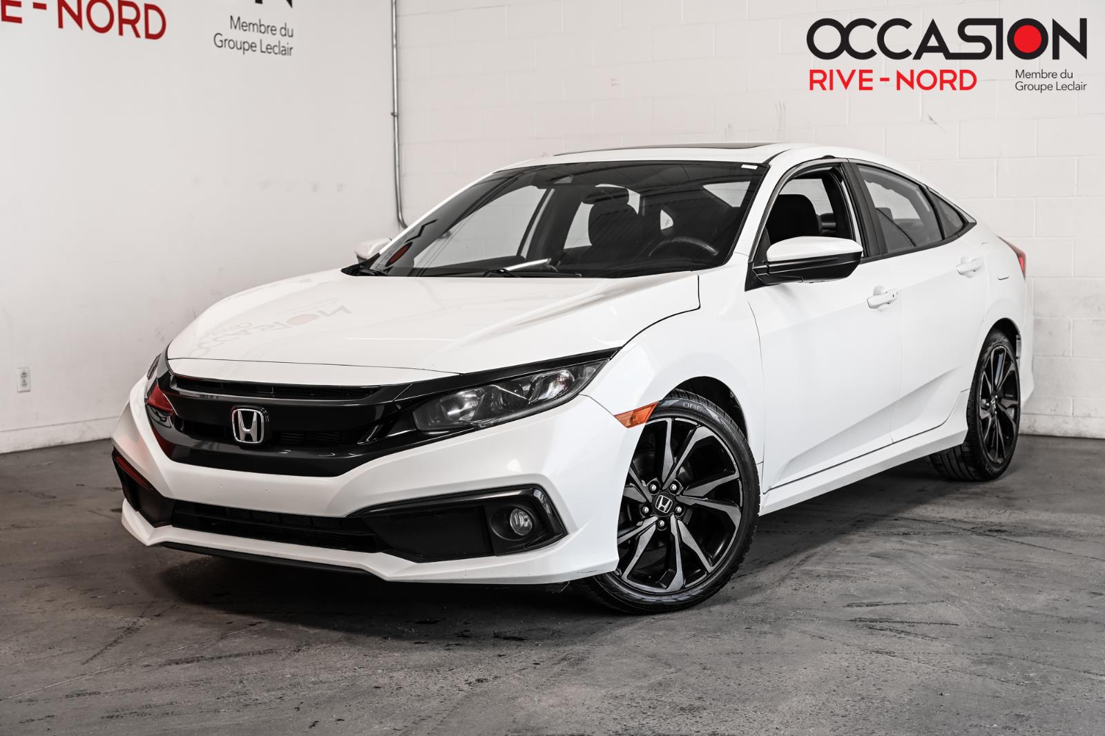 Honda 2020 Civic Sedan Sport  TOIT.OUVRANT+CARPLAY+SIEGES.CHAUFFANTS