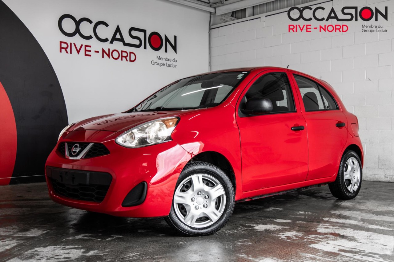 Nissan 2017 Micra S RADIO+LECTEUR.CD+DEGIVREUR.ARRIERE