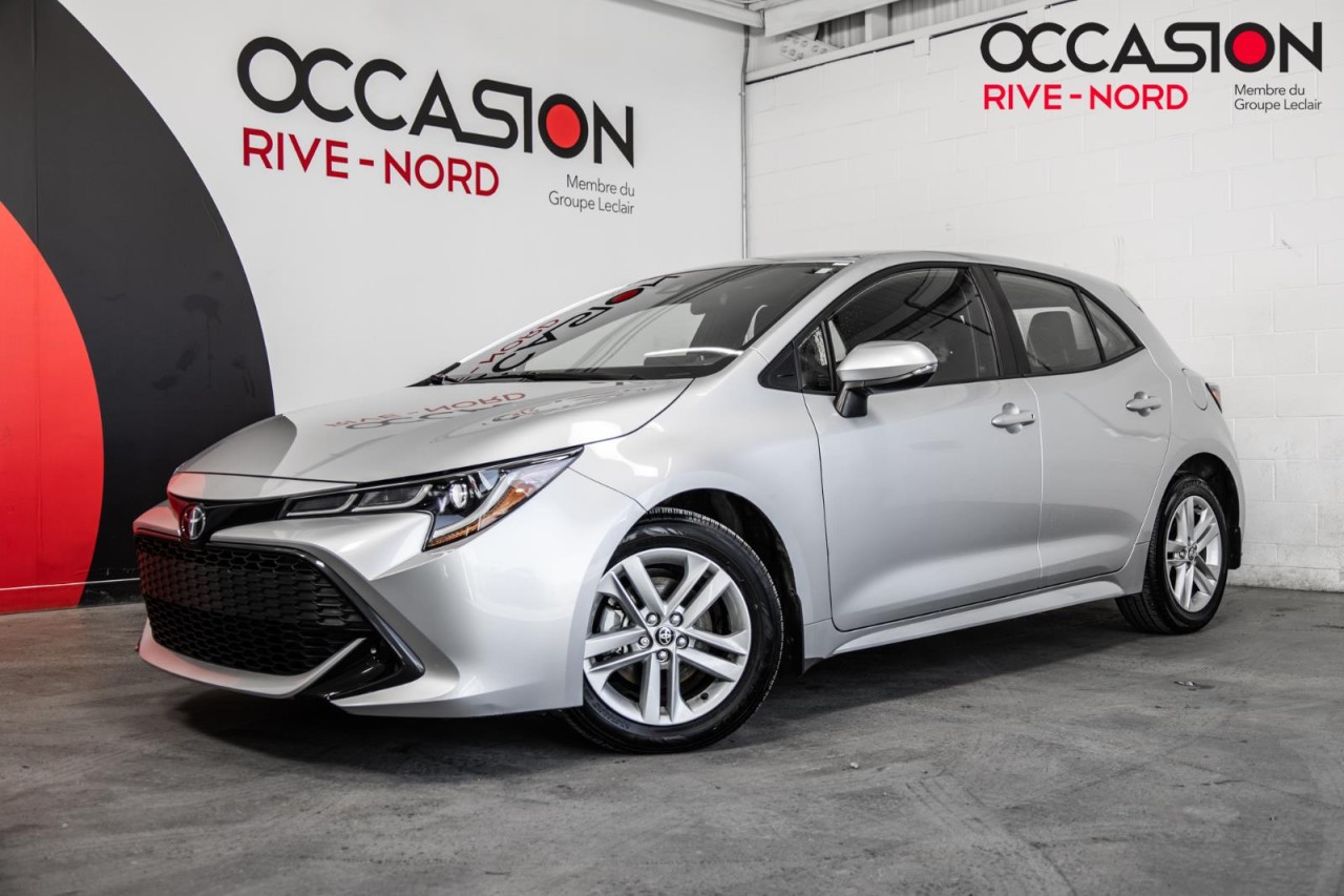 Toyota 2021 Corolla Hatchback SE MAGS+SIEGES.CHAUFF+BLUETOOTH+CAM.RECUL