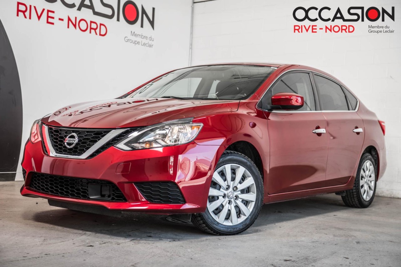 Nissan 2019 Sentra SV SIEGES.CHAUFF+BLUETOOTH+CARPLAY+CAM.RECUL