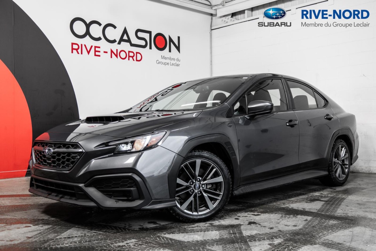 Subaru 2023 WRX MAGS+SIEGES.CHAUFF+CARPLAY+CAM.RECUL+BLUETOOTH