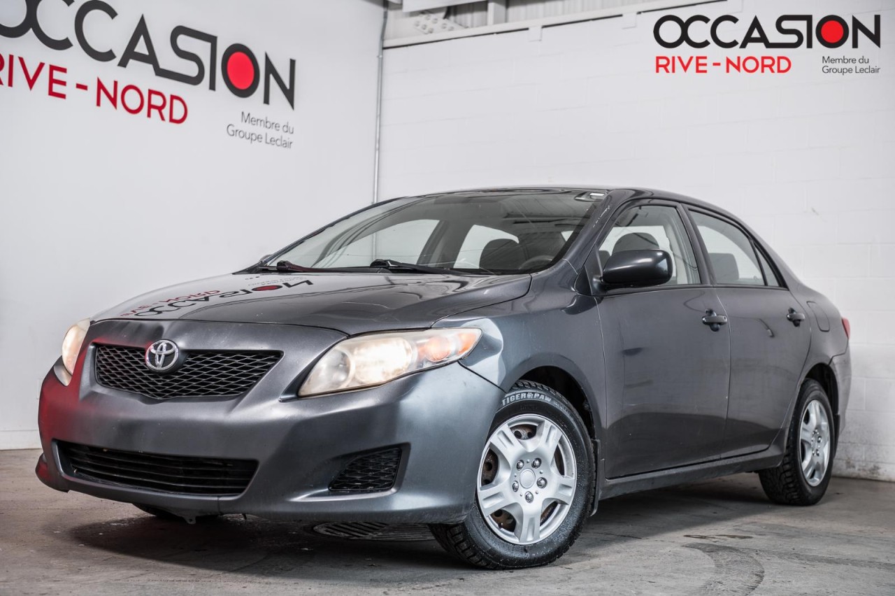 Toyota 2010 Corolla Manuelle AUBAINE!!!