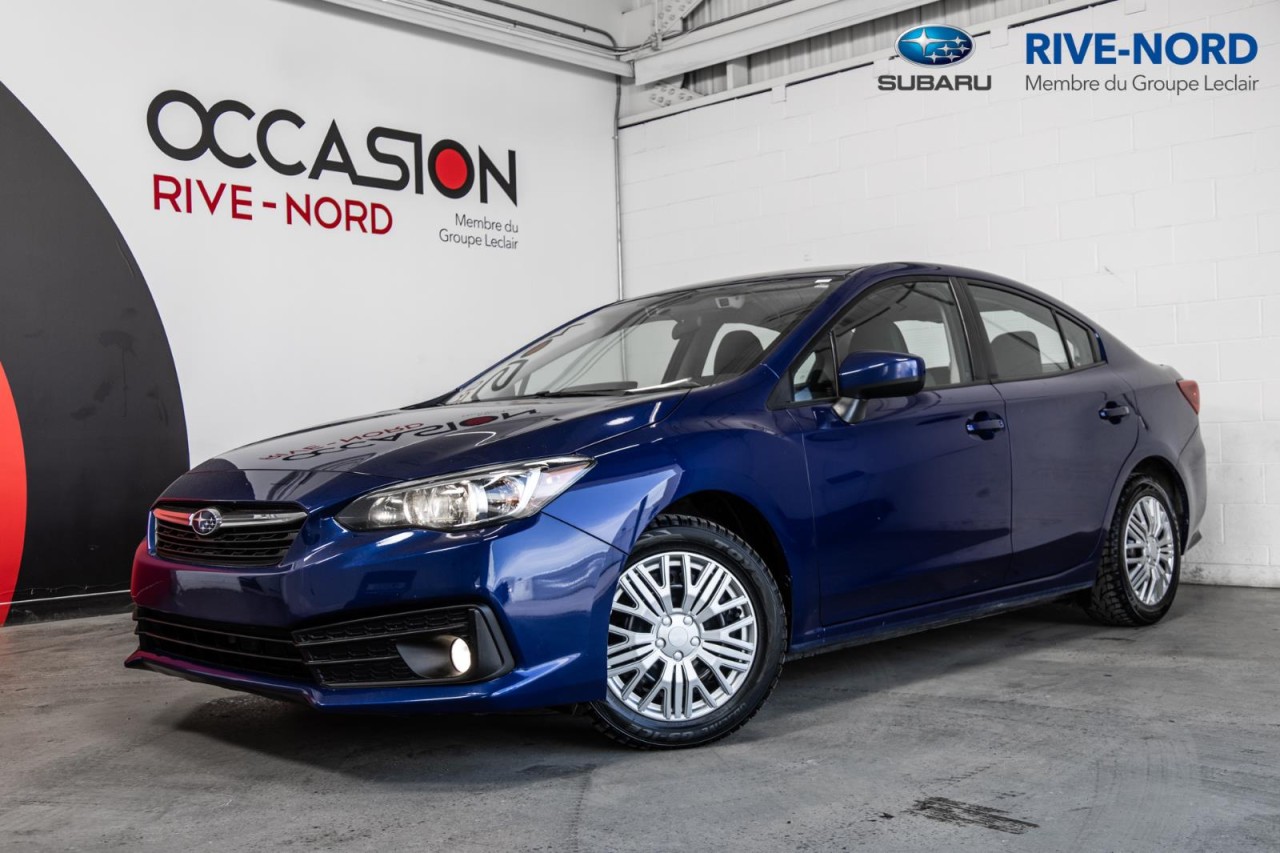 Subaru 2022 Impreza Convenience EyeSight+CARPLAY+BLUETOOTH+CAM.RECUL
