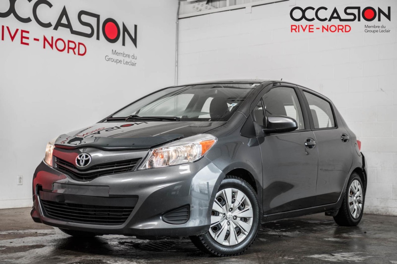 Toyota 2012 Yaris Manuelle Hatchback AUBAINE!