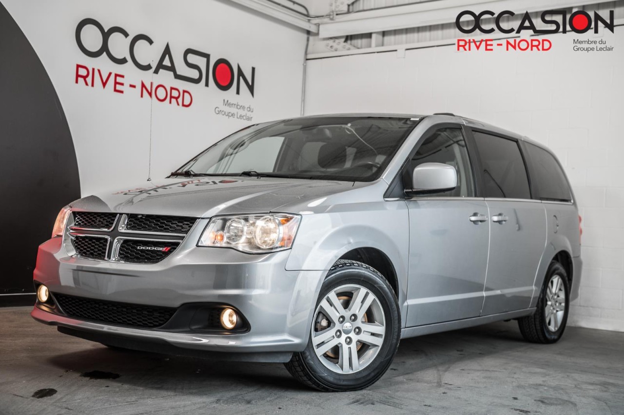 Dodge 2020 Grand Caravan Crew Plus SIEGES.CHAUFF+CUIR+CARPLAY+CAM.RECUL