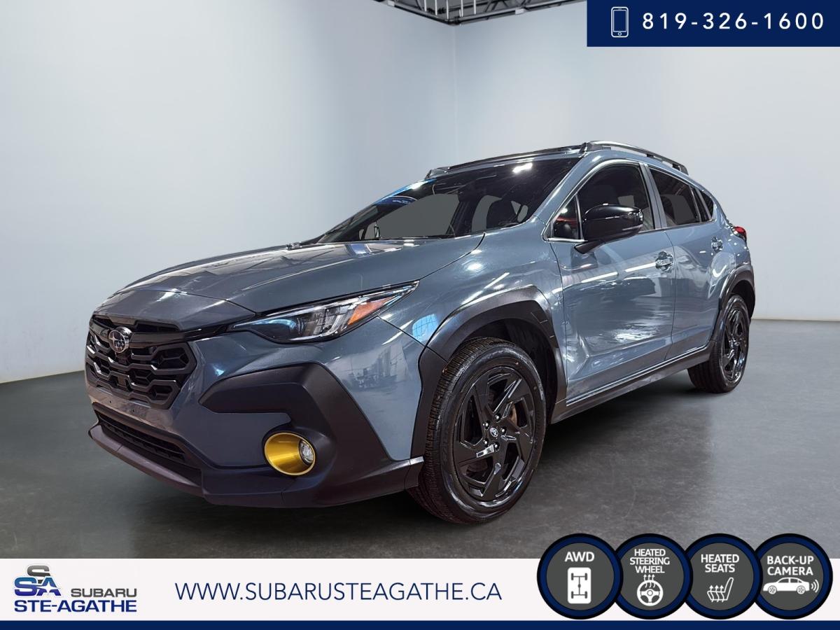 Subaru 2024 Crosstrek Onyx AWD (CUIR+TOITOUVRANT+CARPLAY)