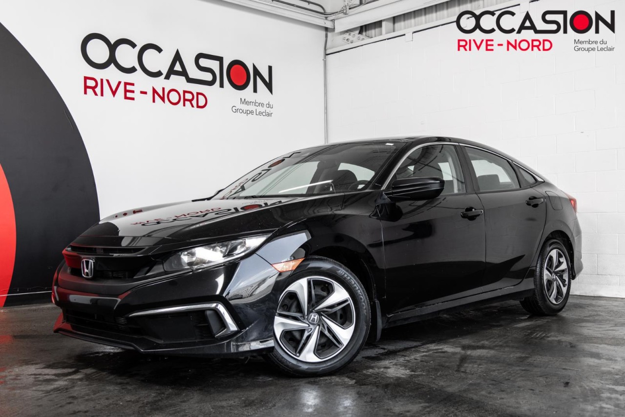 Honda 2020 Civic Sedan LX SIEGES.CHAUFF+BLUETOOTH+CAM.RECUL+REG.VITESSE